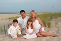 Family on Cape Cod beach